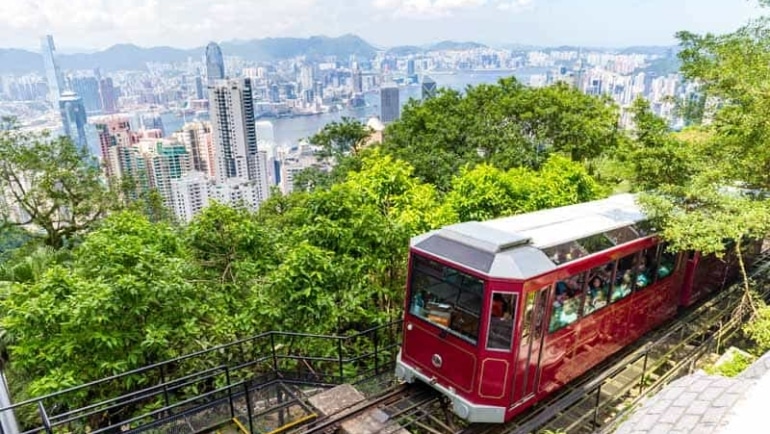 cheap flights to HongKong - Victoria Peak