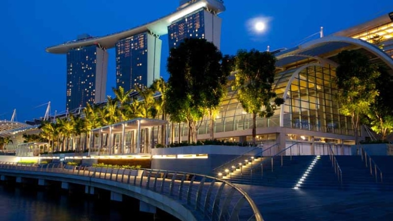 cheap flights to Singapore - Marina Bay Sands