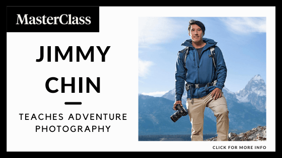 travel photography course online - Jimmy Chin’s MasterClass in Adventure Photography