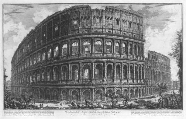 Why is the colosseum half broken - colosseum repair