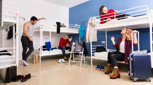 Hostel vs Hotel Pros and Cons - Messy Rooms - hostel