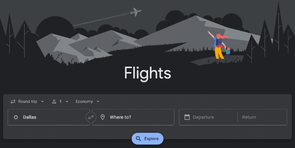 Access Google Flights - Google Flights