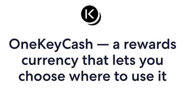 Expedia One Key Cash - OneKey2